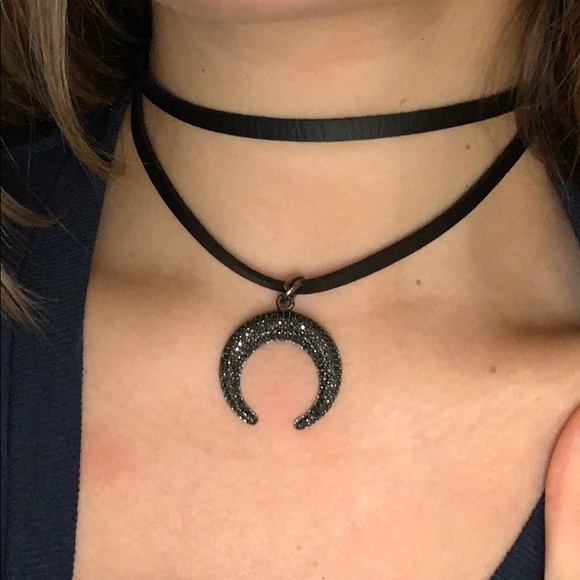 Jewelry - moon wrap around necklace